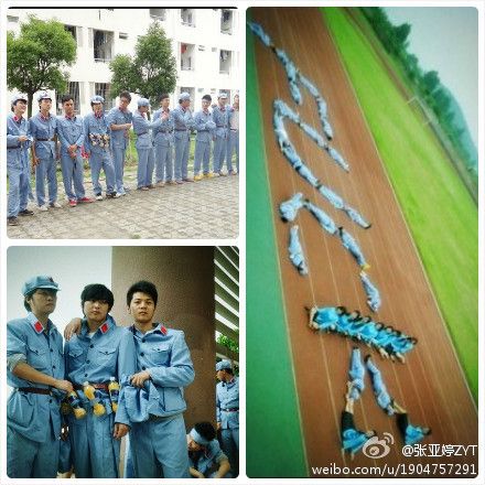 盘点那些搞笑创意的毕业照