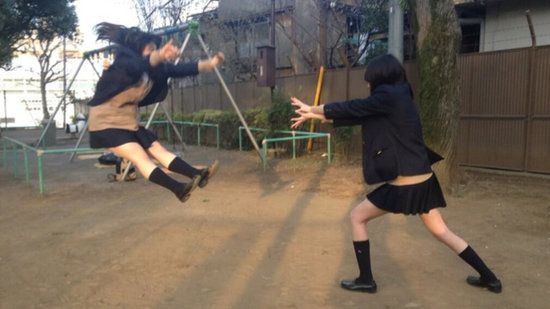 日本女学生七龙珠气功波攻击(11)