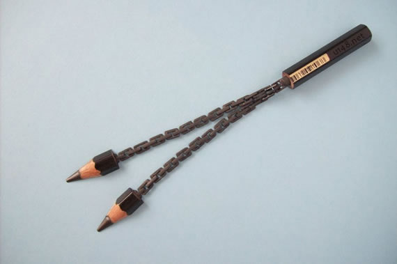 铅笔雕刻作品纯技术活4