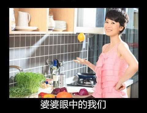 婆婆眼中的我们