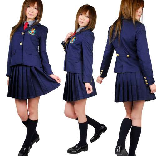 No.4: 上衣有点西装风的女生校服，16.3%
实话说，